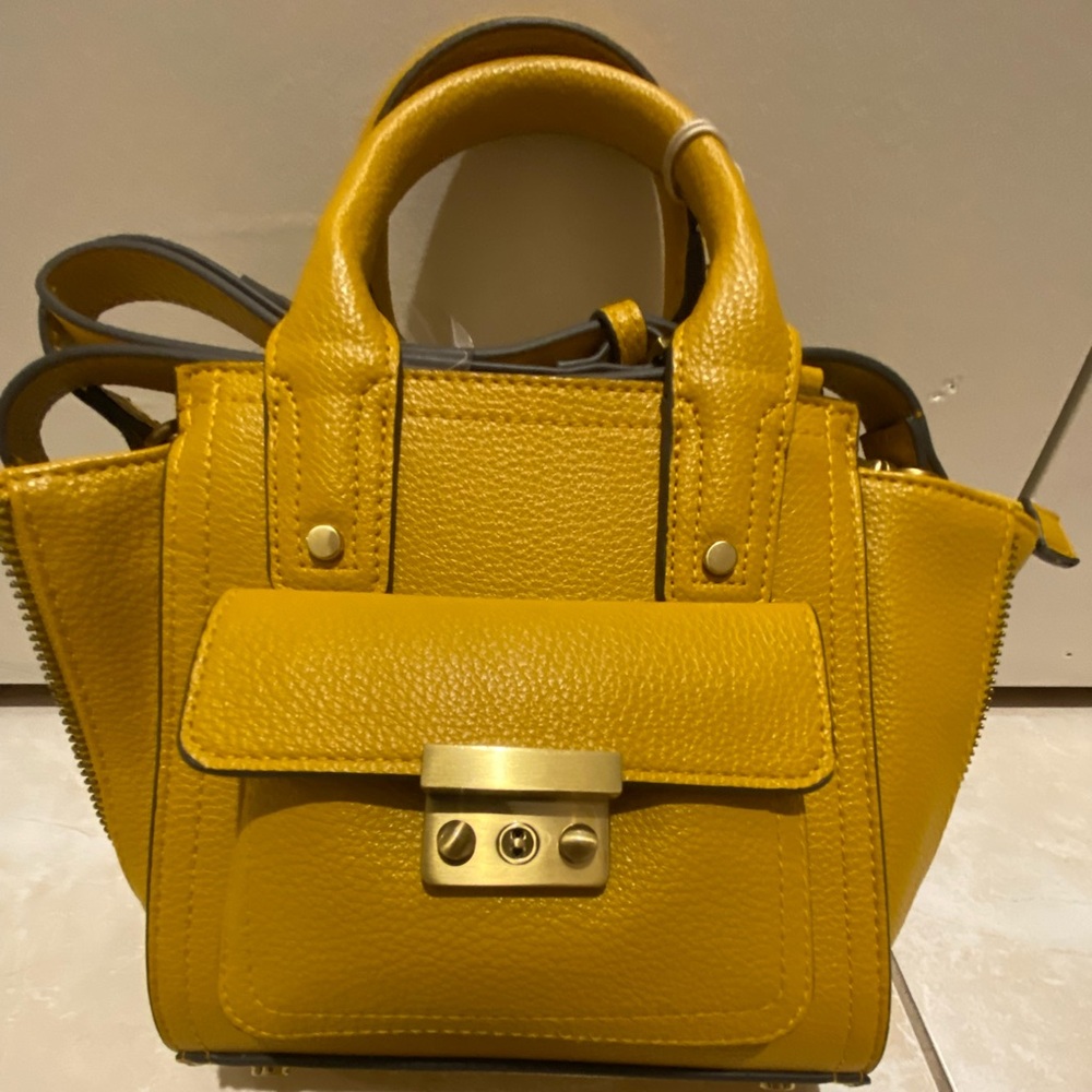 NEW yellow fashion bag